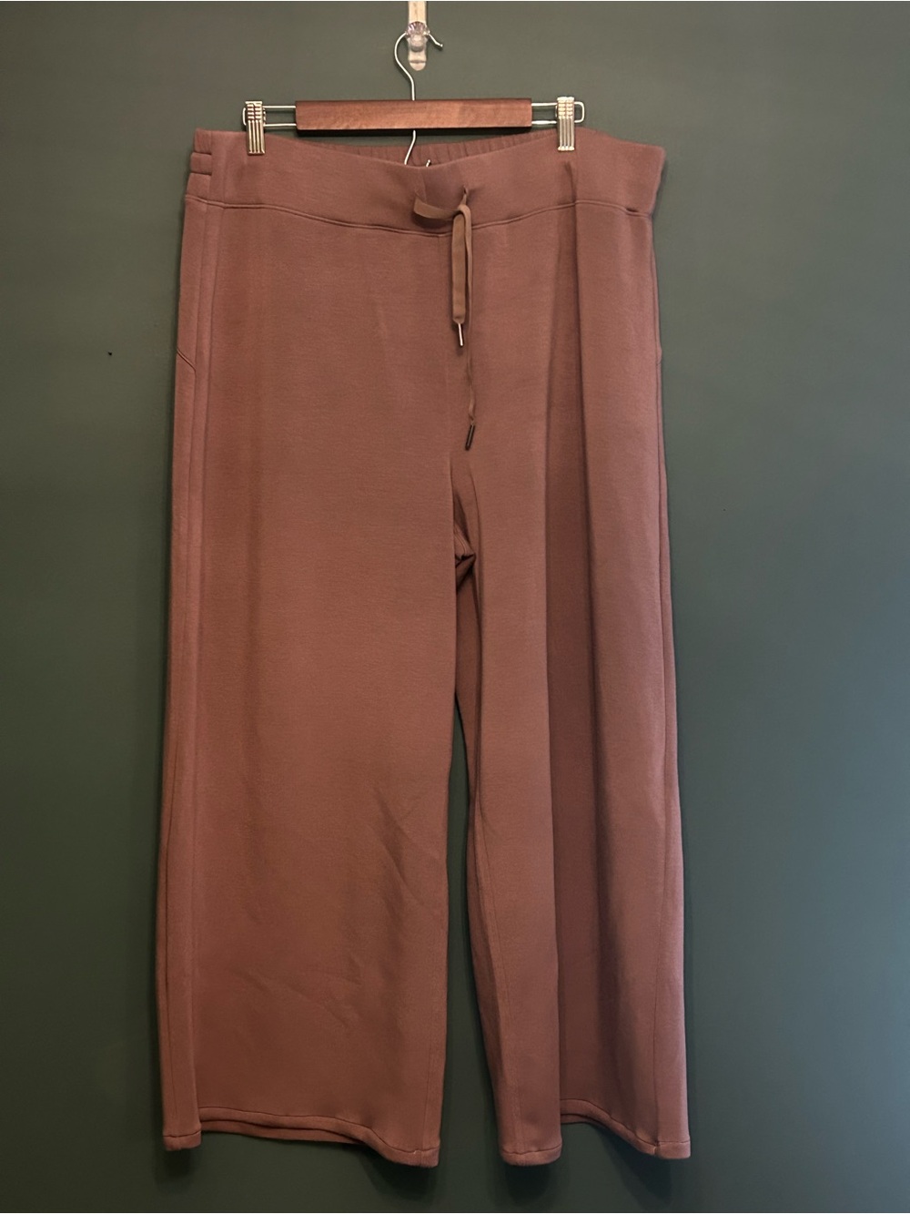 SPANX AirEssentials Wide Leg Pant Mauve Pink 3X Tall 3XT